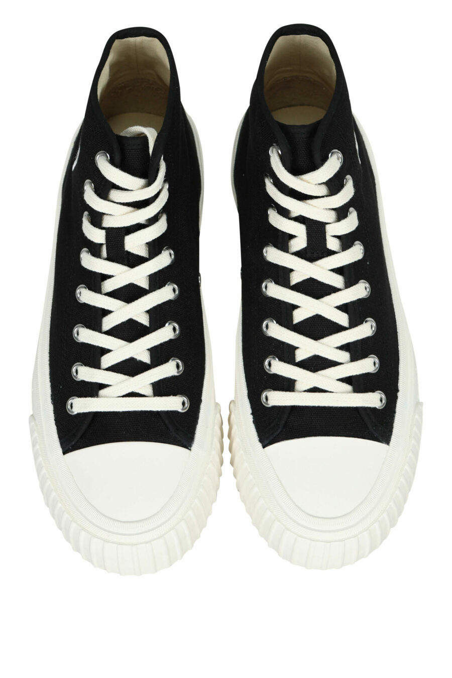 Zapatillas negras altas con logo "kenzo foxy" con logo "tag" - 3612230640009 4 scaled