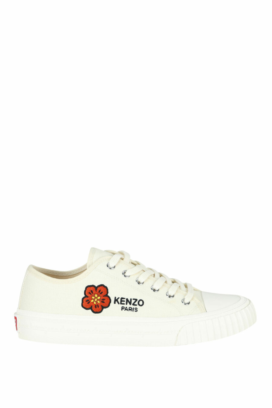 Zapatillas color crema "kenzo foxy" con logo "boke flower" - 3612230647220 scaled