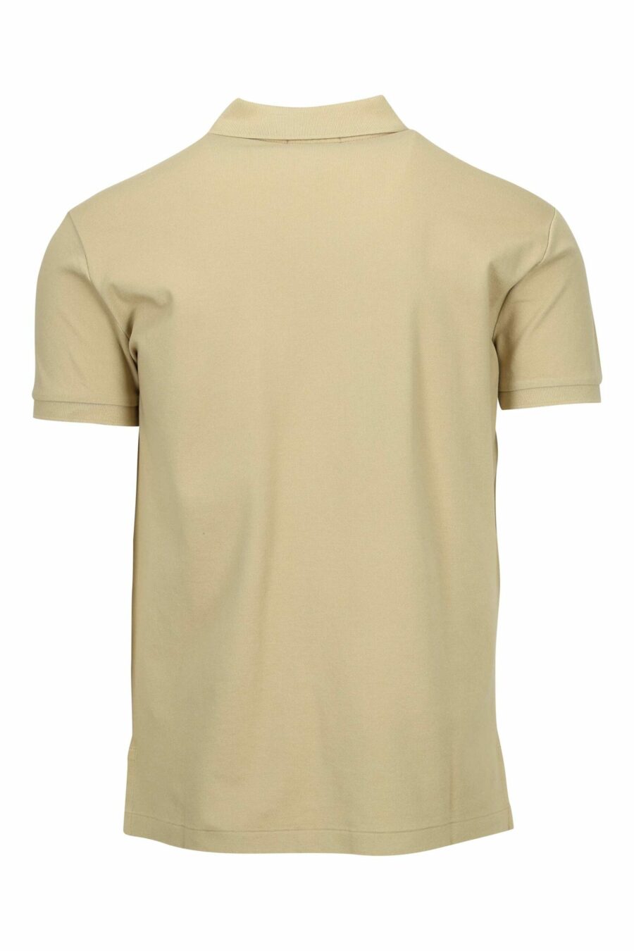 Beige polo shirt with white mini-logo "polo" - 3616535912021 1 scaled