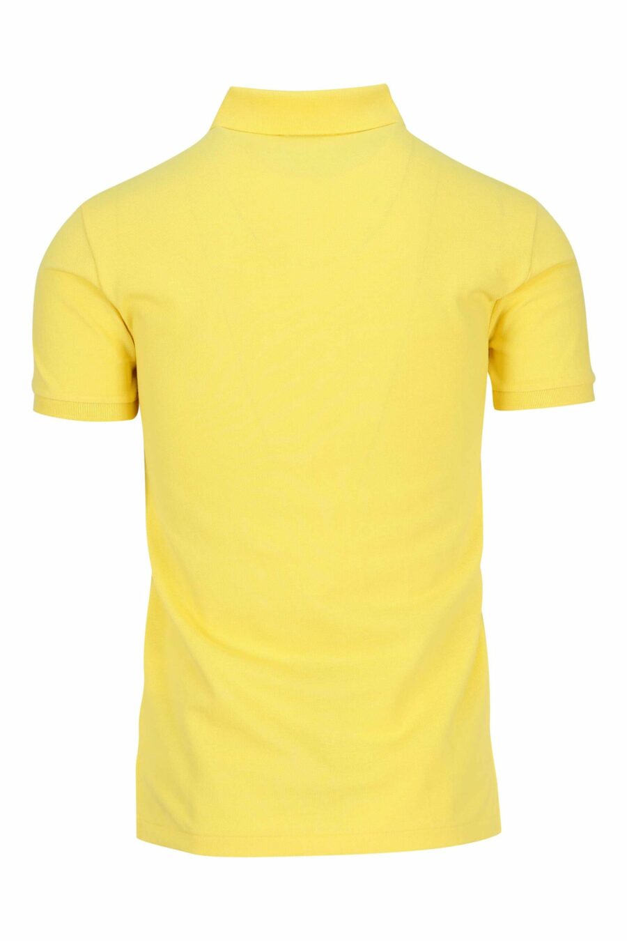 T-shirt amarela e azul com mini logótipo "polo" - 3616535972186 1 à escala