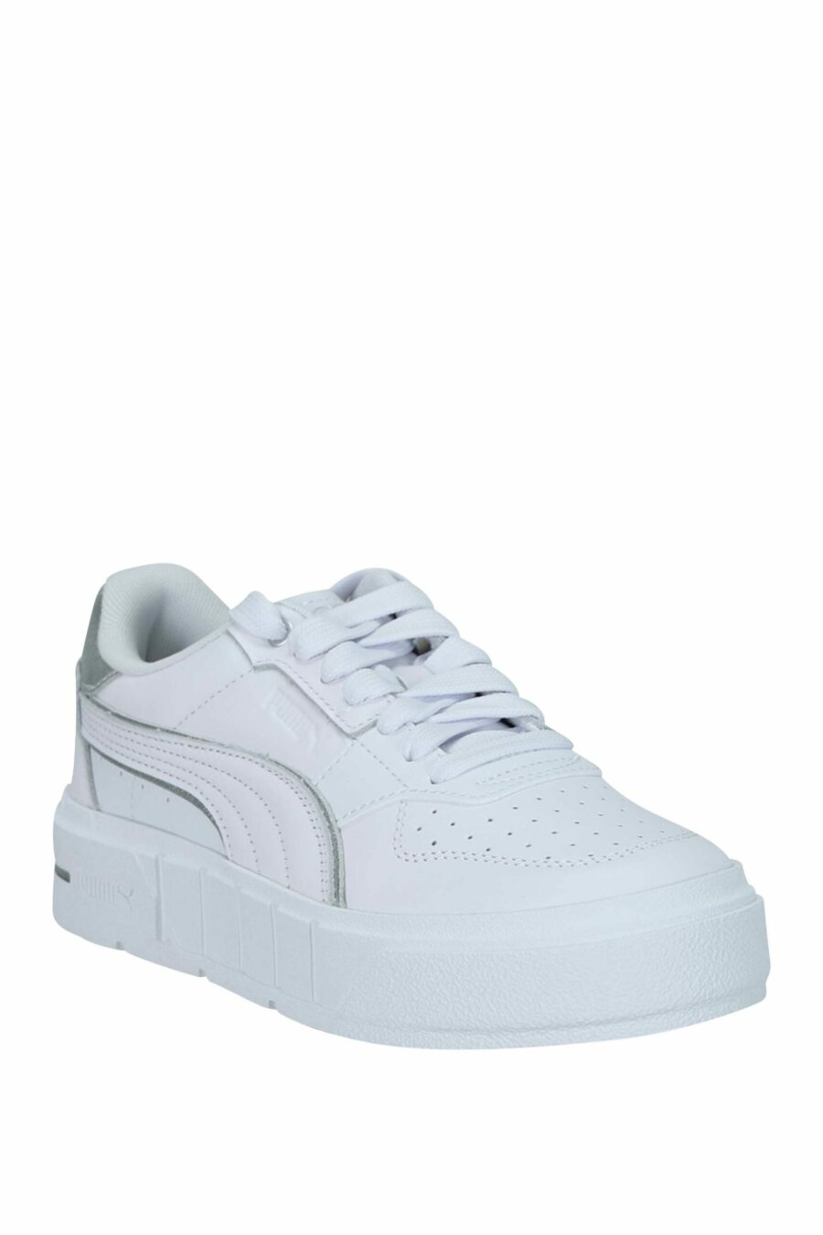 Zapatillas blancas con plateado "cali court" - 4065454895660 1 scaled