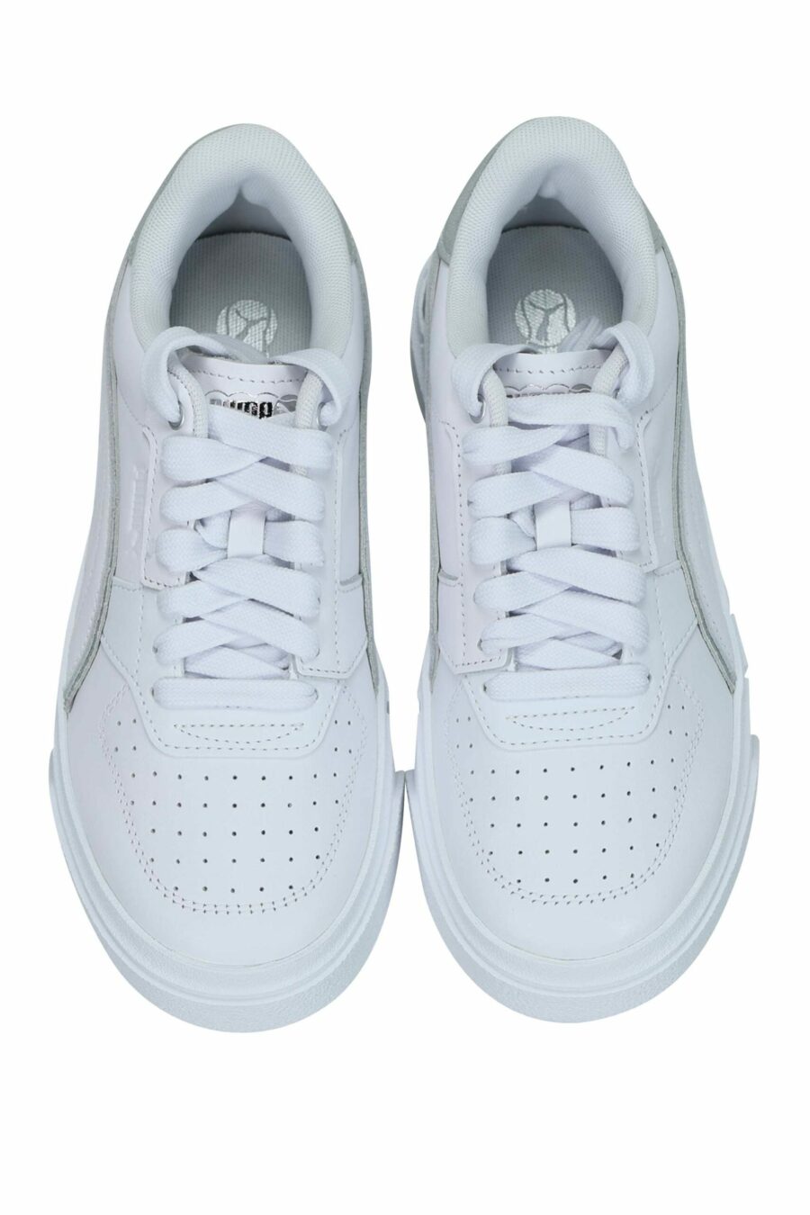 Zapatillas blancas con plateado "cali court" - 4065454895660 4 scaled