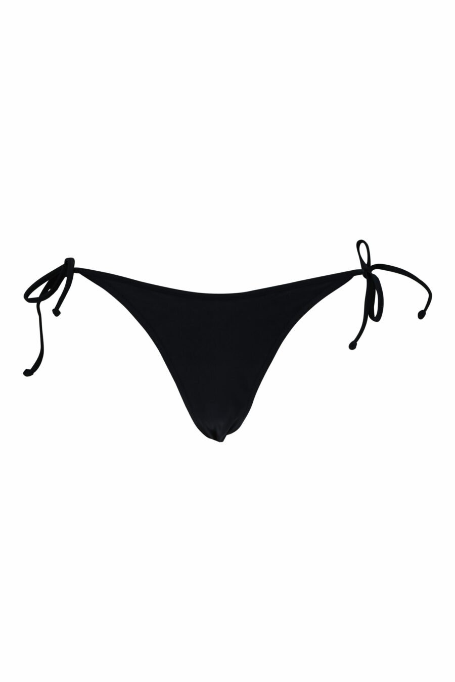 Black bikini bottoms with mini logo - 667113349589 scaled