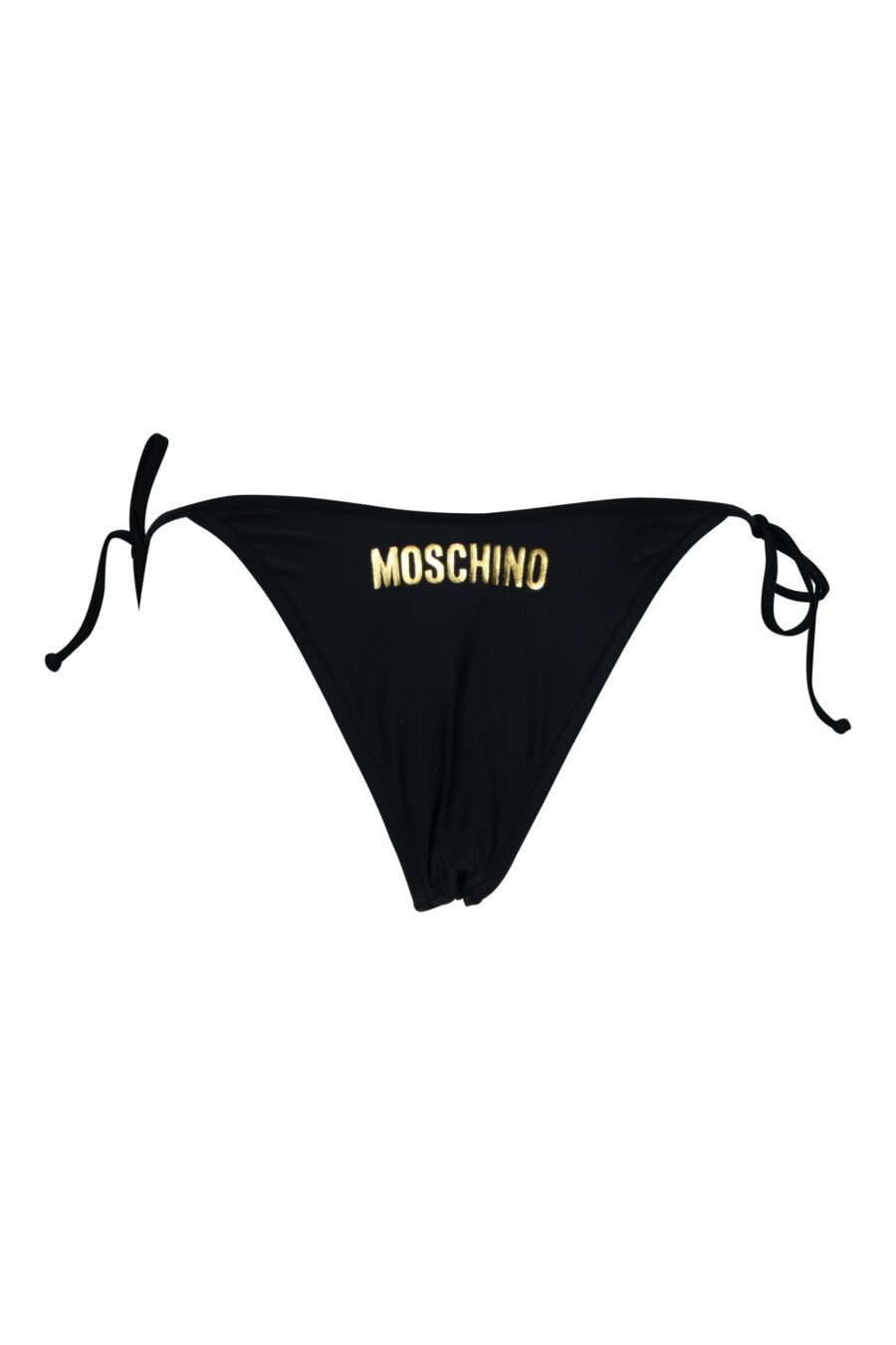Black bikini bottoms with mini-logo - 667113349589 1 scaled