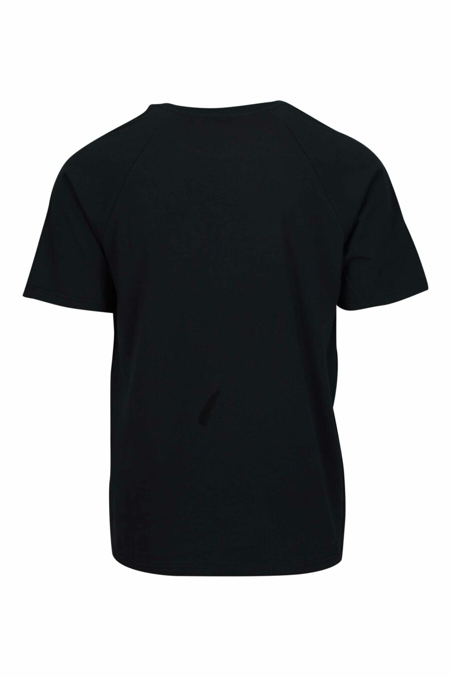 T-shirt noir avec logo d'ours "underbear" sur la bande d'épaule - 667113602356 1 à l'échelle