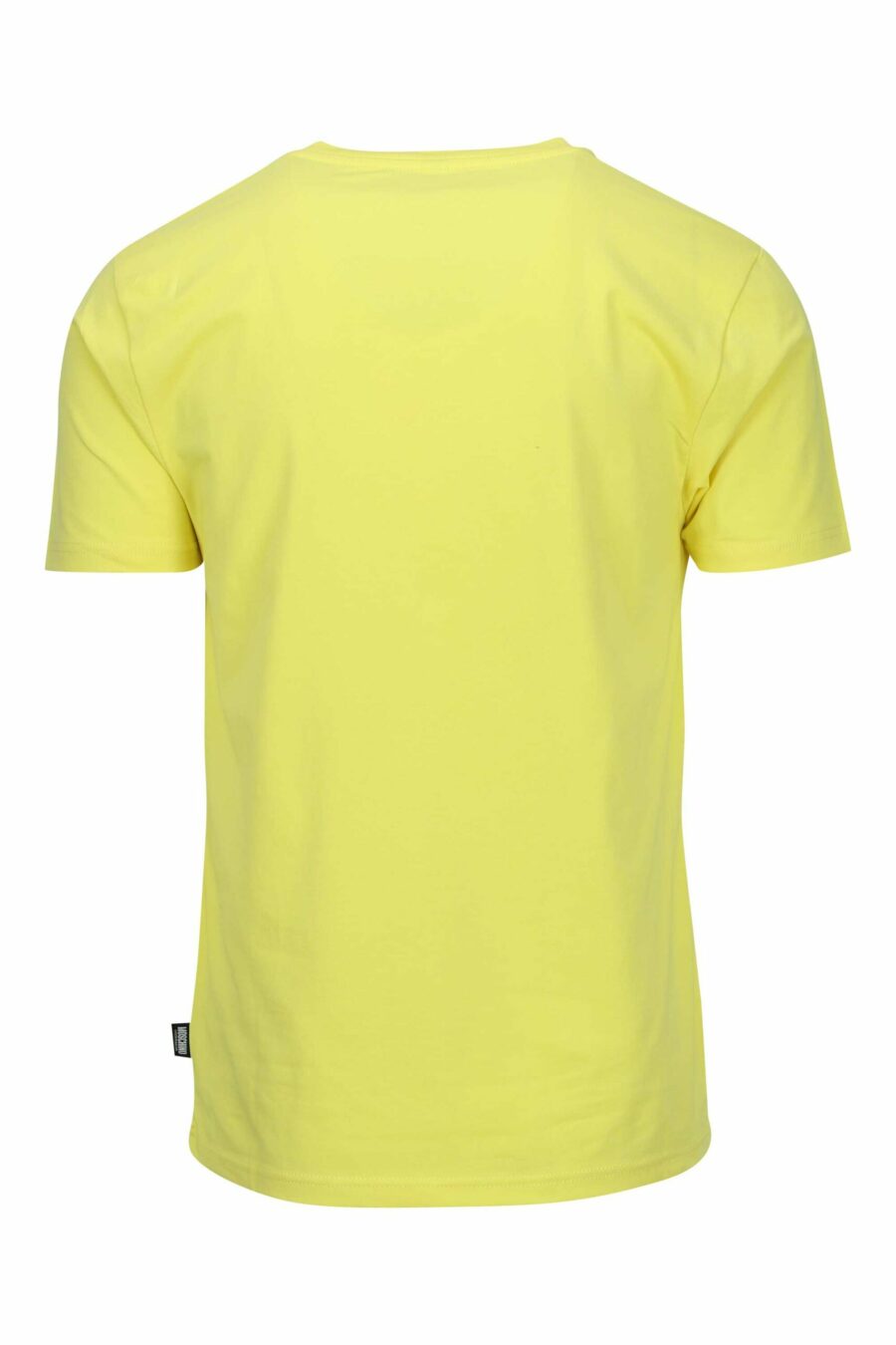 Yellow T-shirt with mini logo bear patch "underbear" - 667113605913 1 scaled