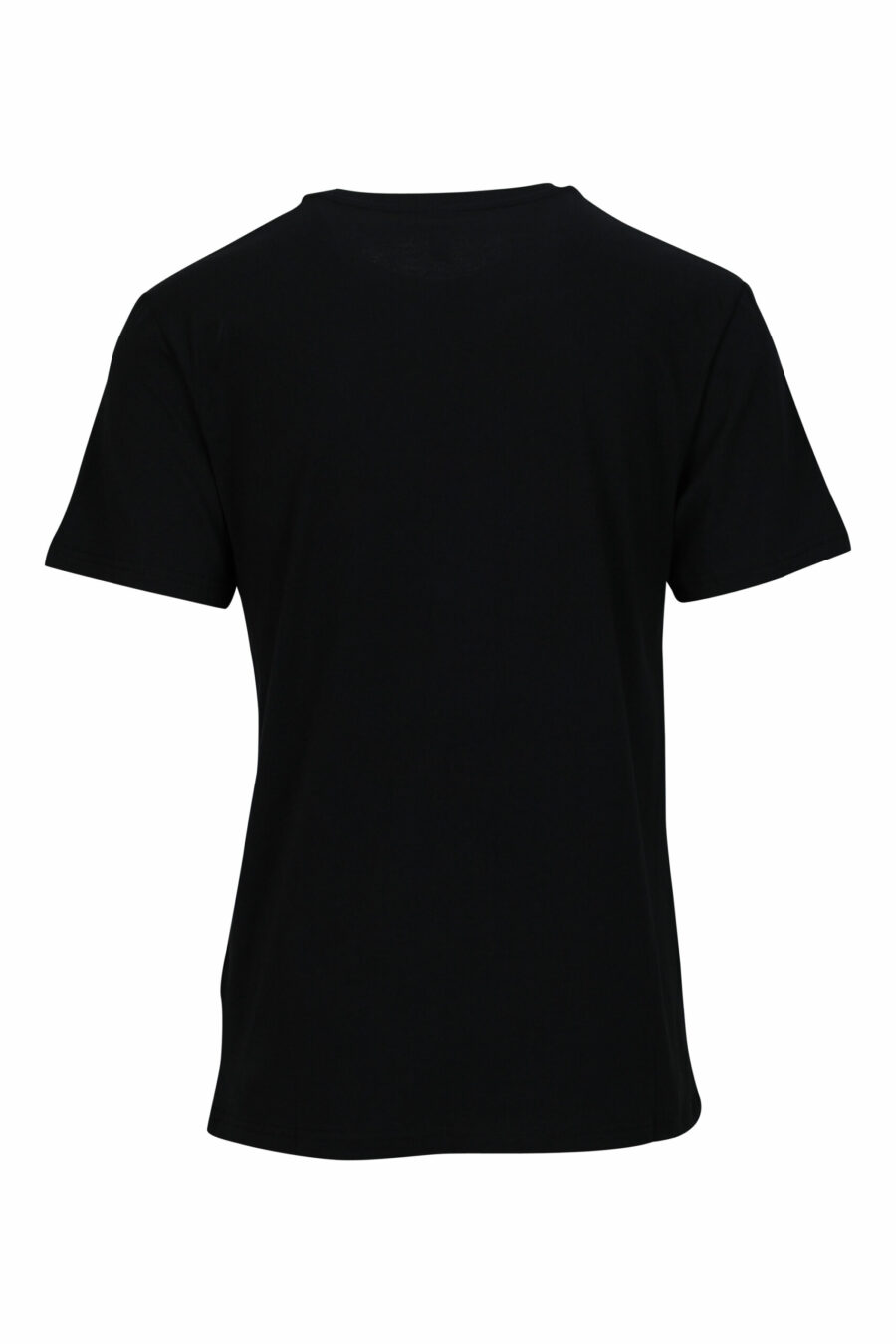T-shirt preta com minilogo dourado "swim" - 667113673073 1 scaled