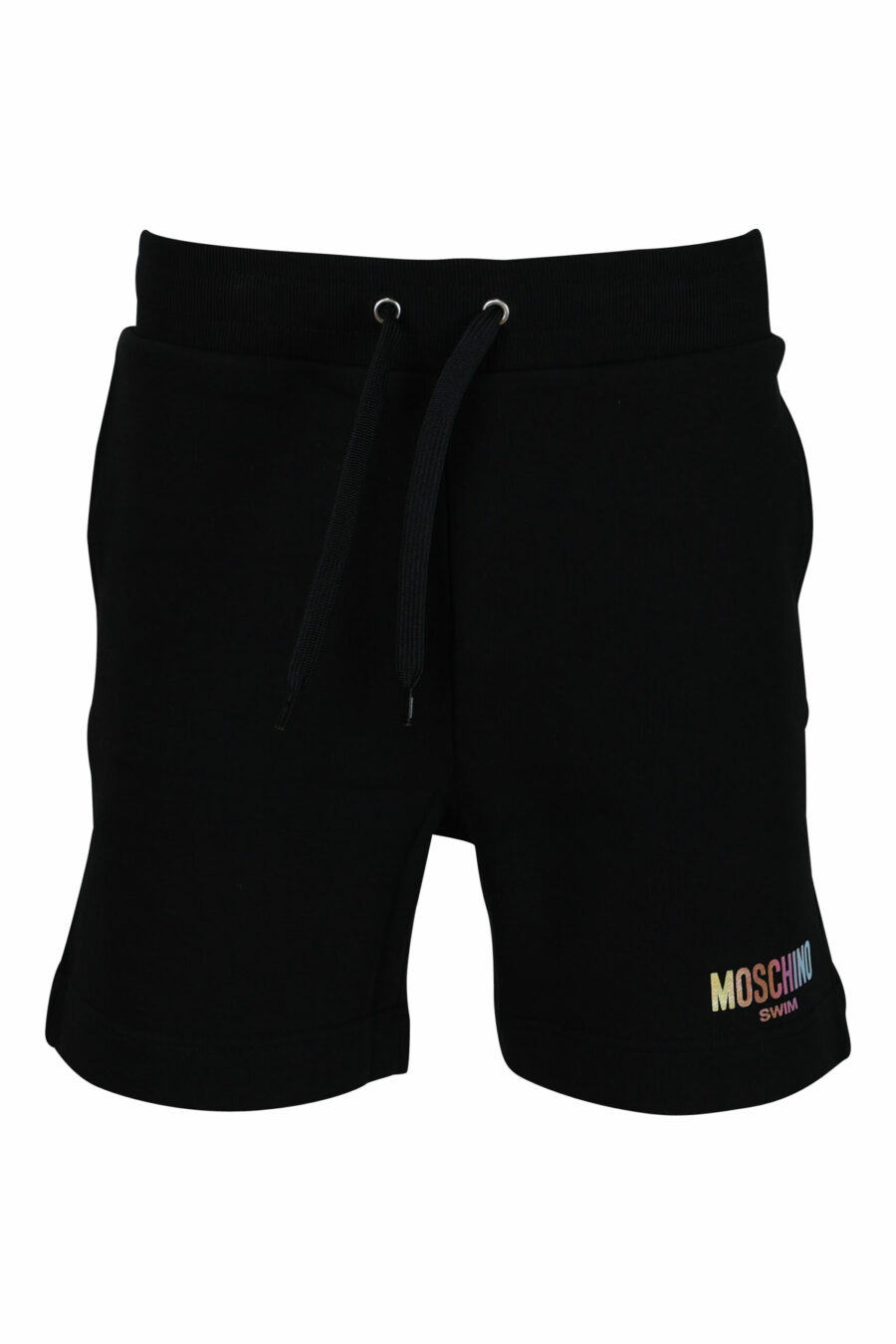 Pantalón de chándal negro con minilogo multicolor - 667113684666 scaled