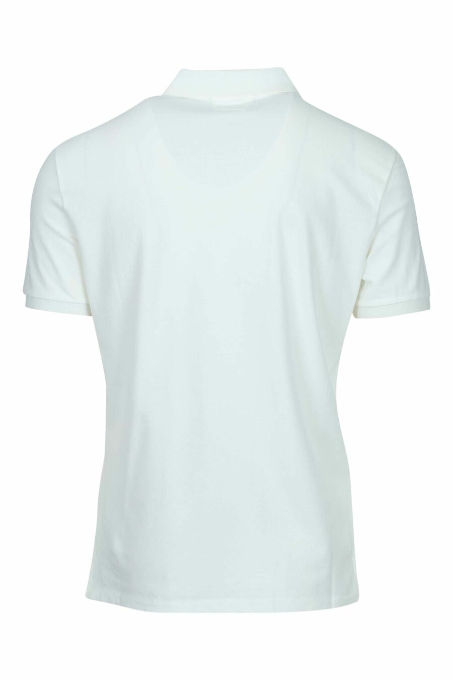 Weißes Poloshirt mit Mini-Logoaufnäher "cp" - 7620943728392 1 skaliert