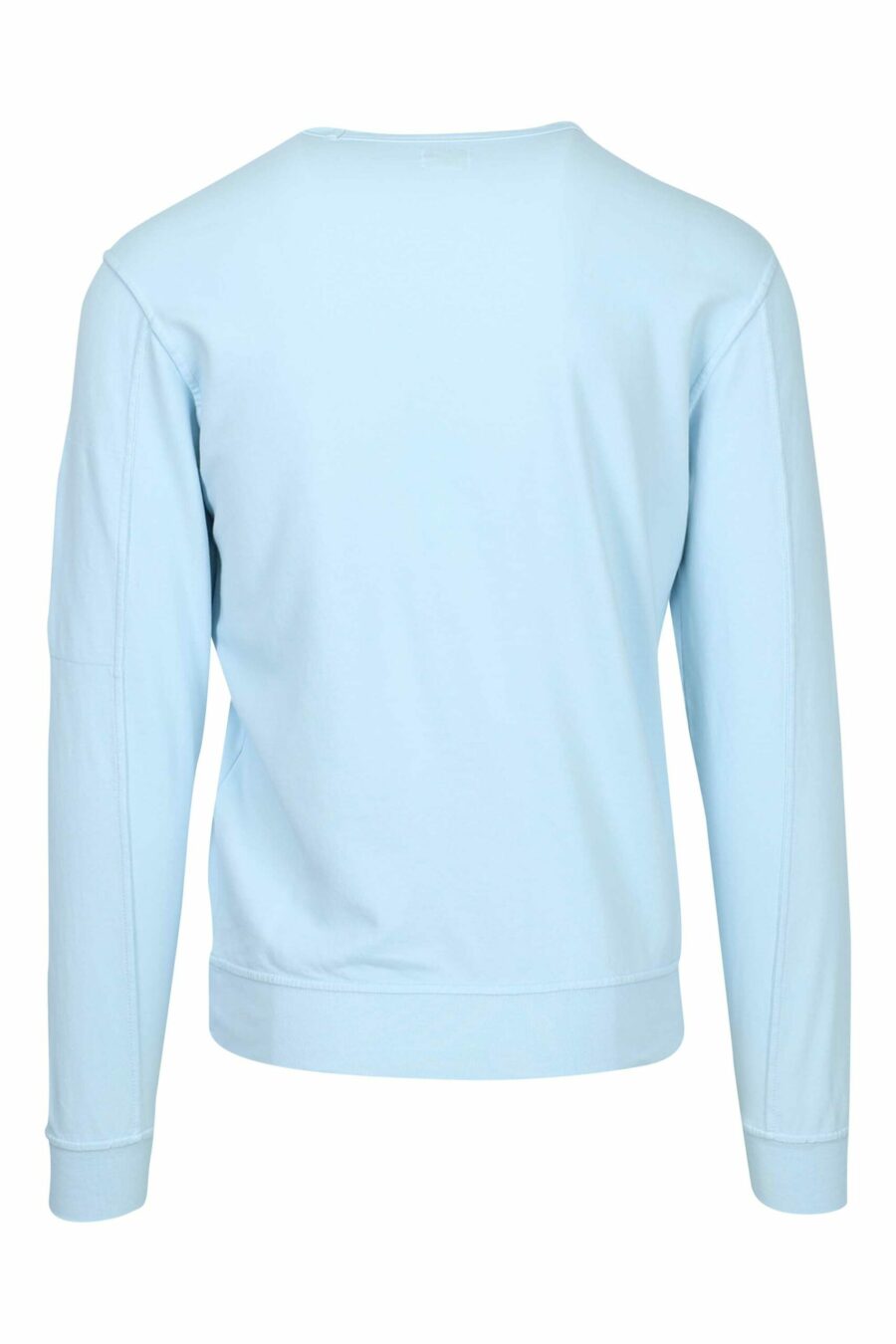 Hellblaues Sweatshirt mit Tasche und Mini-Logo-Linse - 7620943745269 2 skaliert