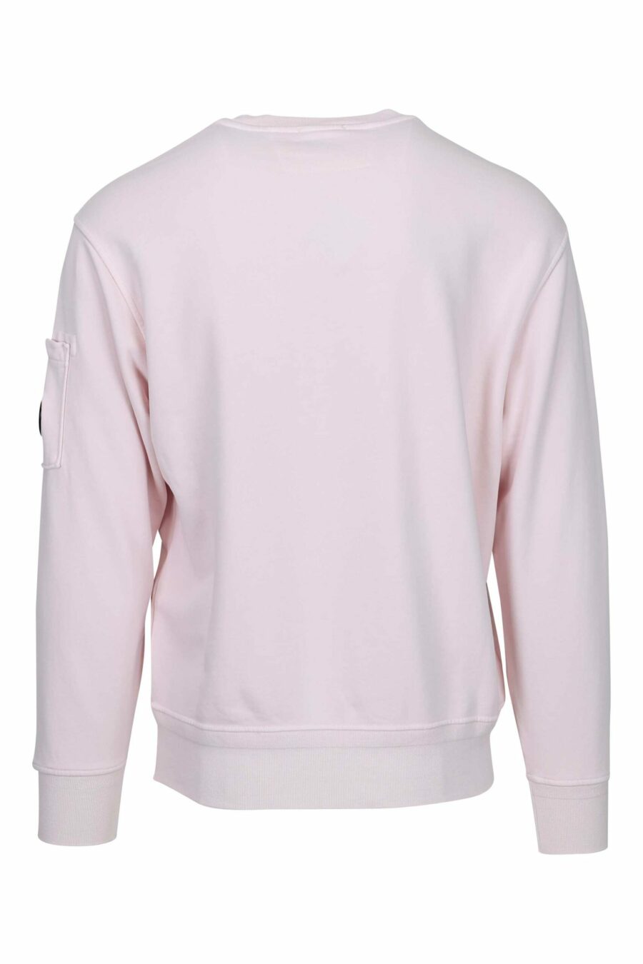 Rosa Sweatshirt mit Tasche und Mini-Logo - 7620943751697 2 skaliert
