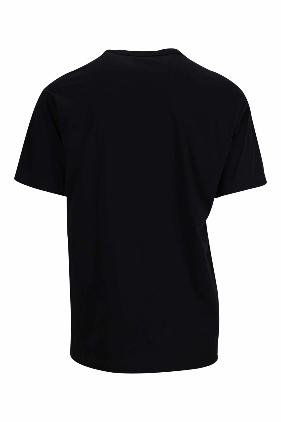 T-shirt preta com "emblema" maxilogo circular dourado - 8052019338058 1 à escala