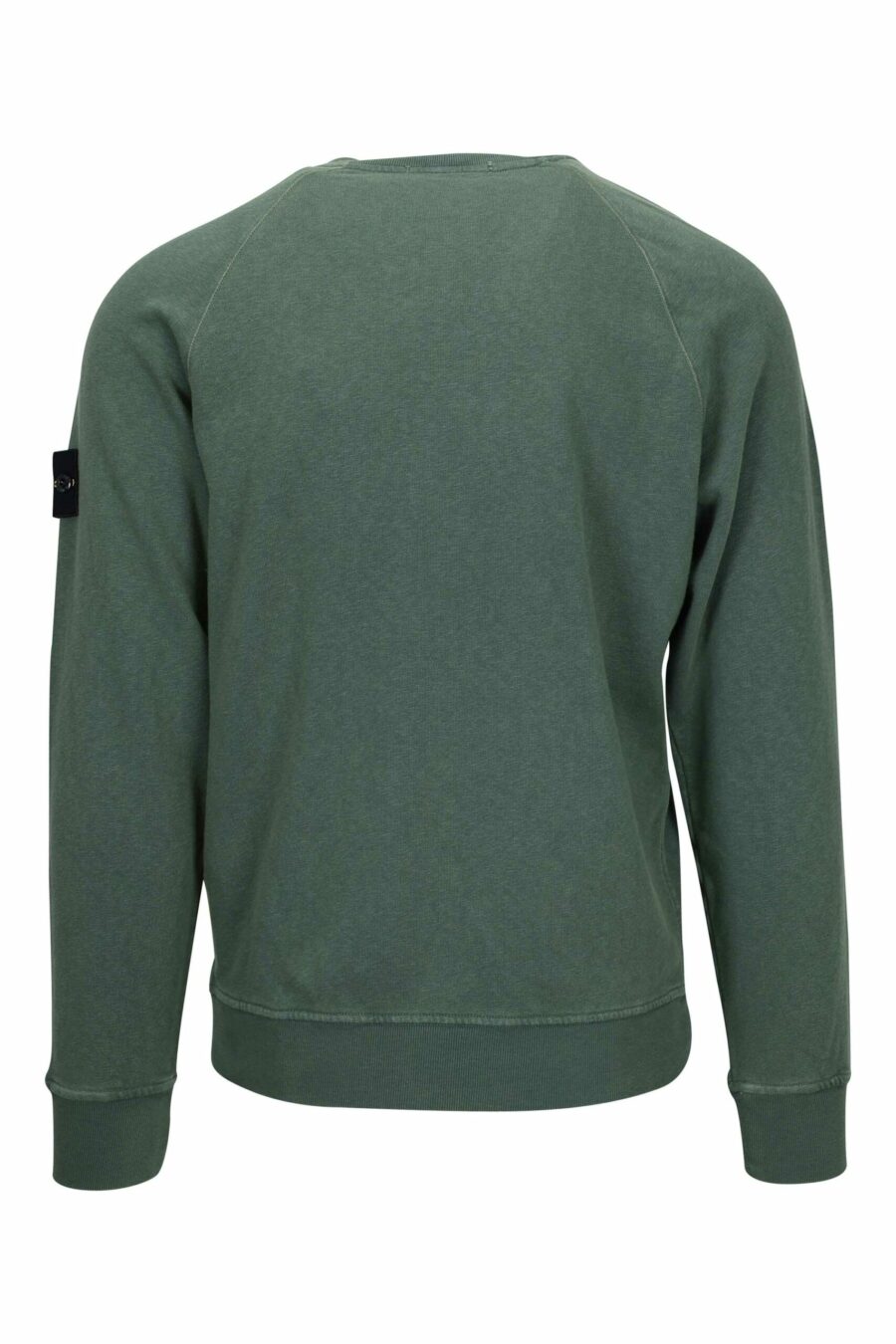 Military green sweatshirt with logo compass patch - 8052572906923 1 scaled