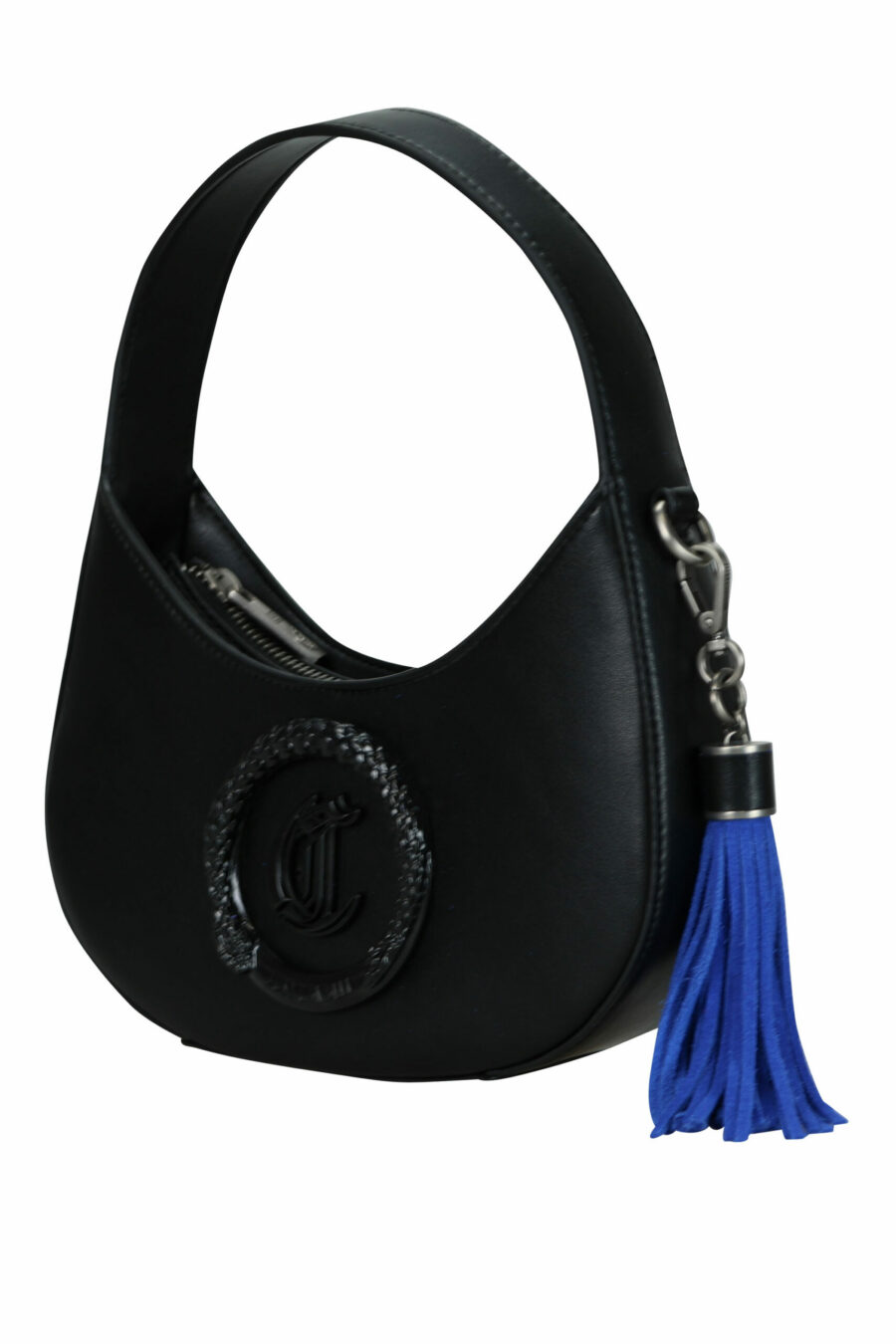Black shoulder bag with monochrome circular "c" logo - 8052672642738 1 scaled