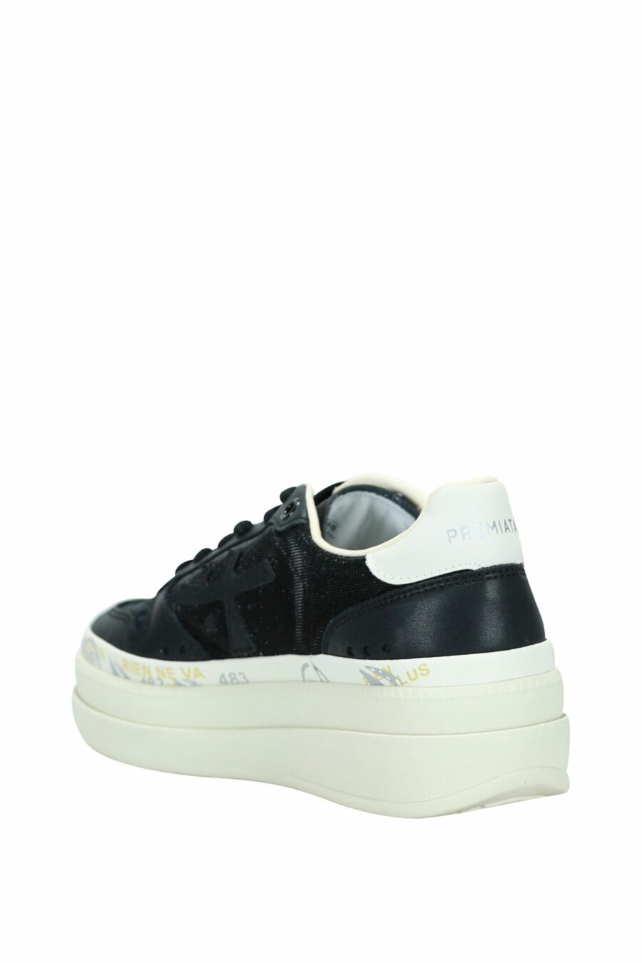 Black trainers with platform "Micol 6795" - 8053680377926 3 scaled