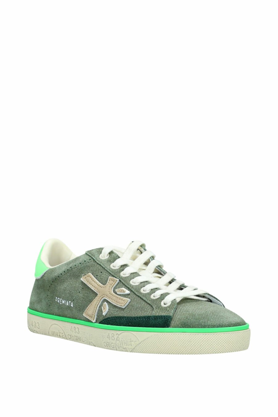 Green mix trainers "Steven 6644" - 8053680394350 3 scaled