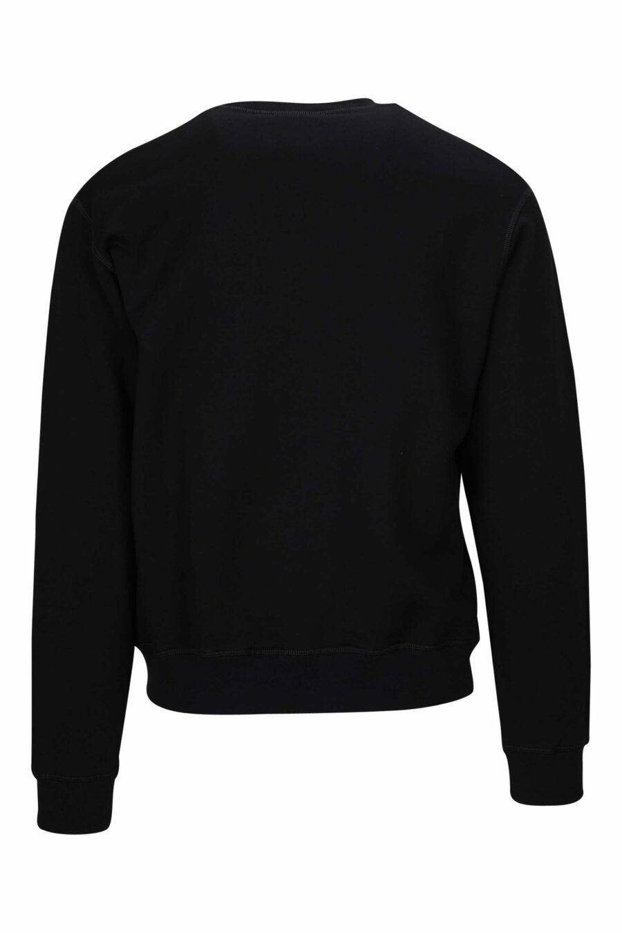 Schwarzes Sweatshirt mit neongrünem unscharfem "Icon" Maxilogo - 8054148360863 1 skaliert