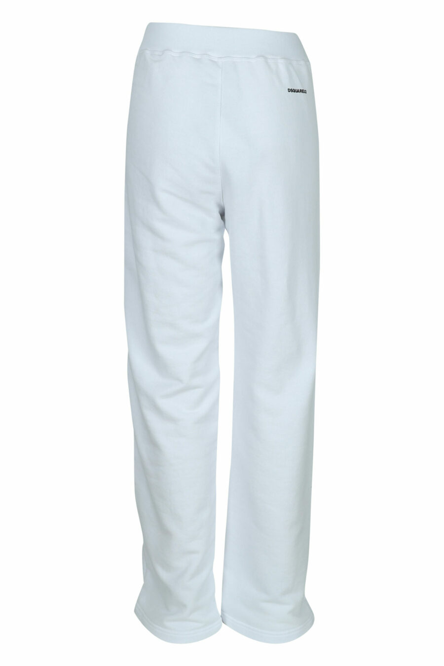Wide white trousers with logo - 8054148457884 1 scaled