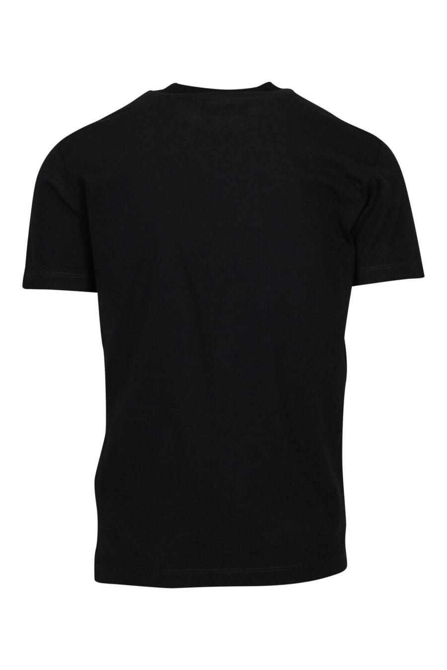 Camiseta negra con logo doblado "milano" - 8054148571047 1 scaled