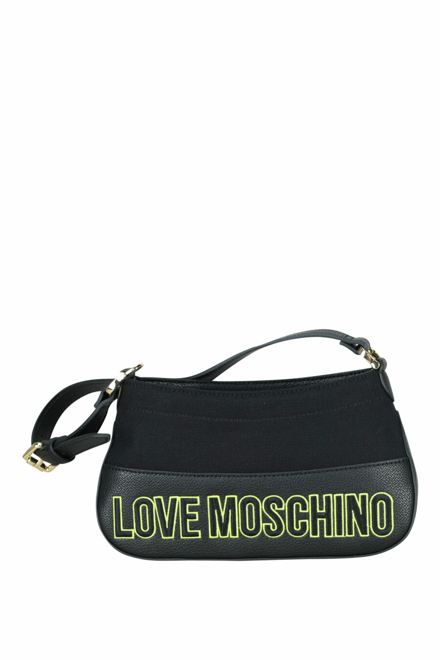 Shoulder bag with lime green maxilogo - 8054388070782 scaled