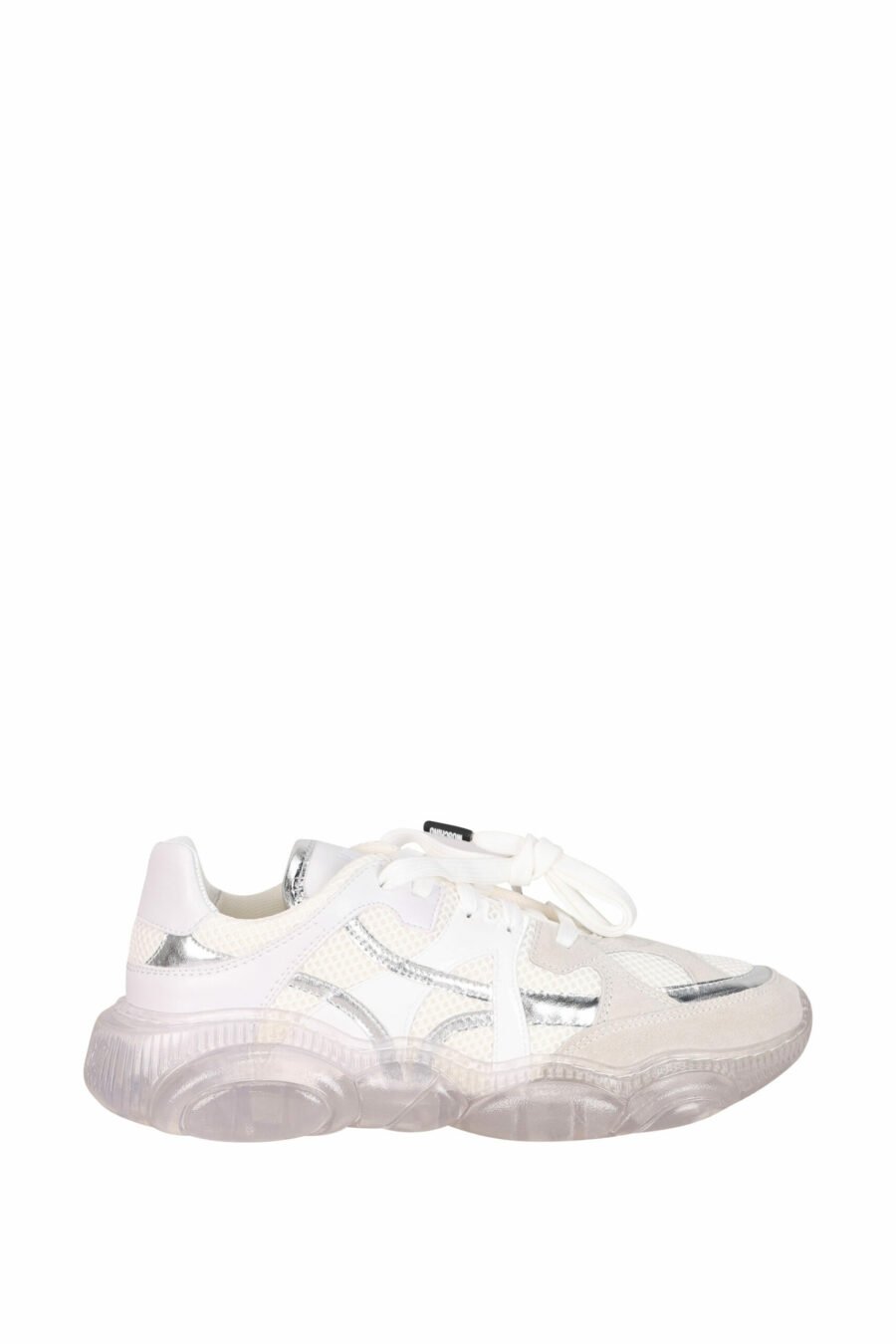 Trainers white mix "orso35" with transparent sole and logo - 8054388533447 scaled