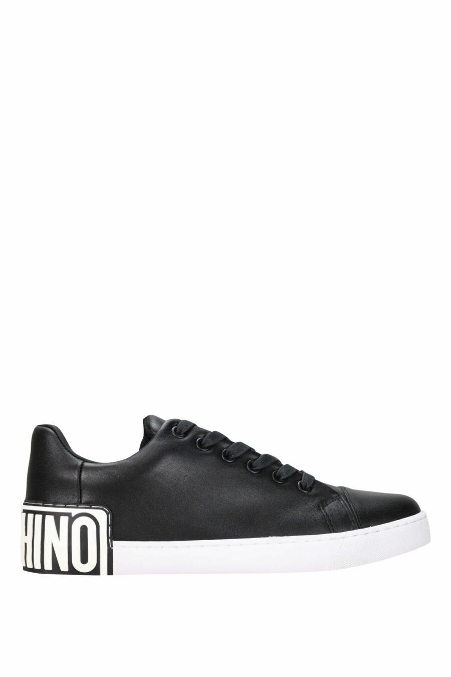 Black trainers "vulc25" with white sole and rubber logo on the back - 8054388585958 scaled