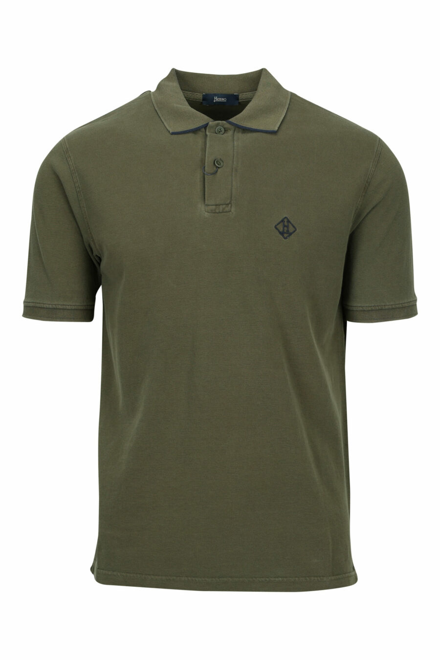 Light green knitted polo shirt - 8055721924069 scaled