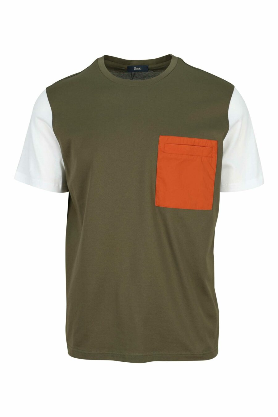 Camiseta verde militar de punto - 8055721948850 scaled