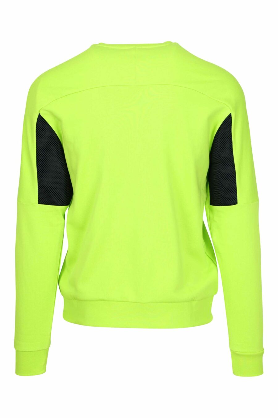 Lindgrünes Sweatshirt mit "lux identity"-Mini-Logo auf einfarbigem Band - 8057970709947 1 skaliert