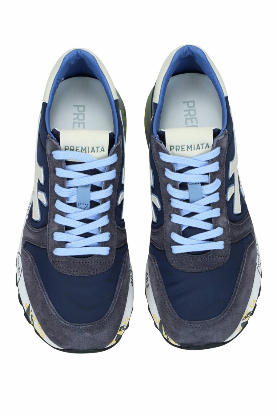 Blue trainers with black worn "mick 1280E" - 8058325171990 4 scaled