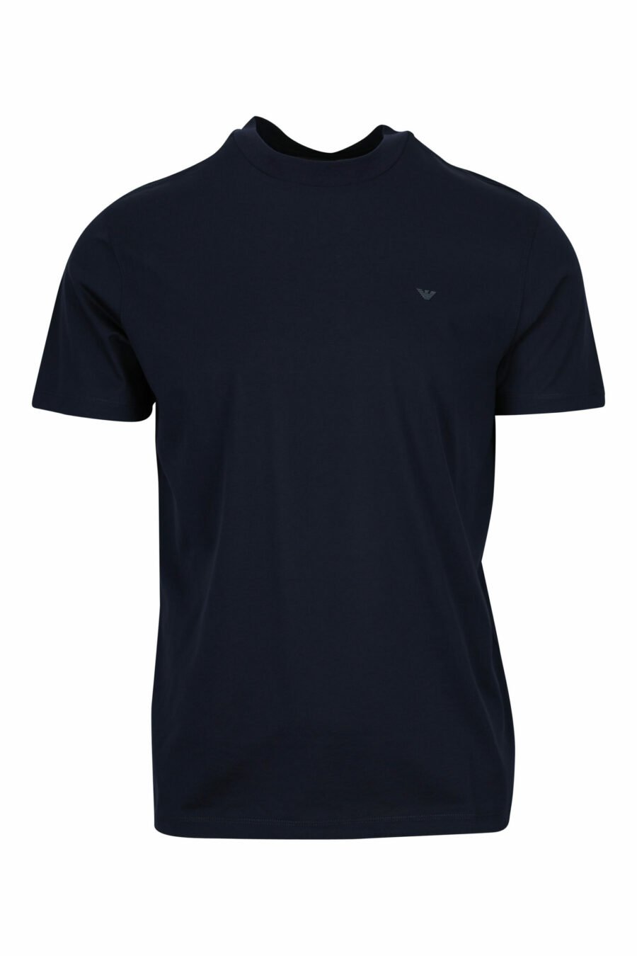 T-shirt azul escura com mini logótipo da águia - 8058997155687