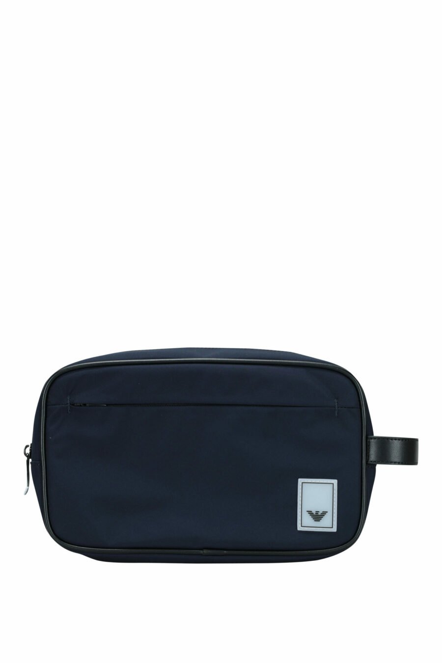 Dark blue toilet bag with eagle mini-logo tag - 8058997158626 scaled