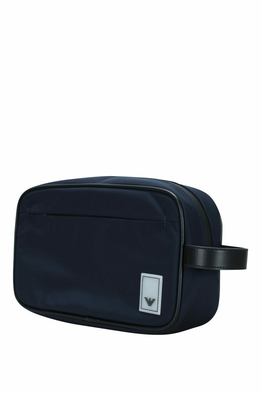 Dark blue toilet bag with eagle mini-logo tag - 8058997158626 1 scaled