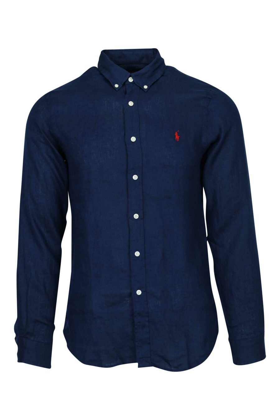 Dark blue shirt with mini-logo "polo" - 3616419391331