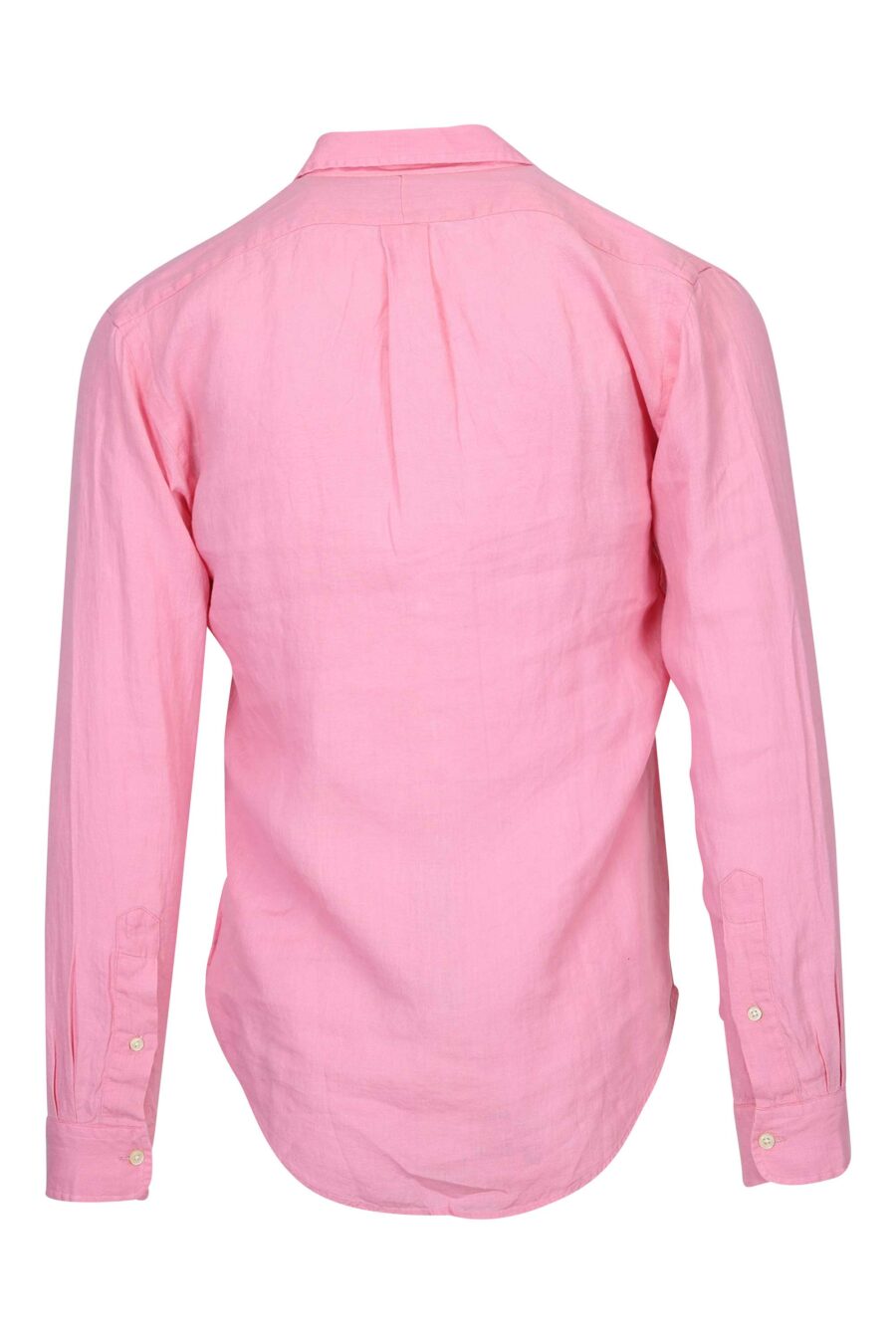 Camisa rosa con minilogo "polo" - 3616535874473 1