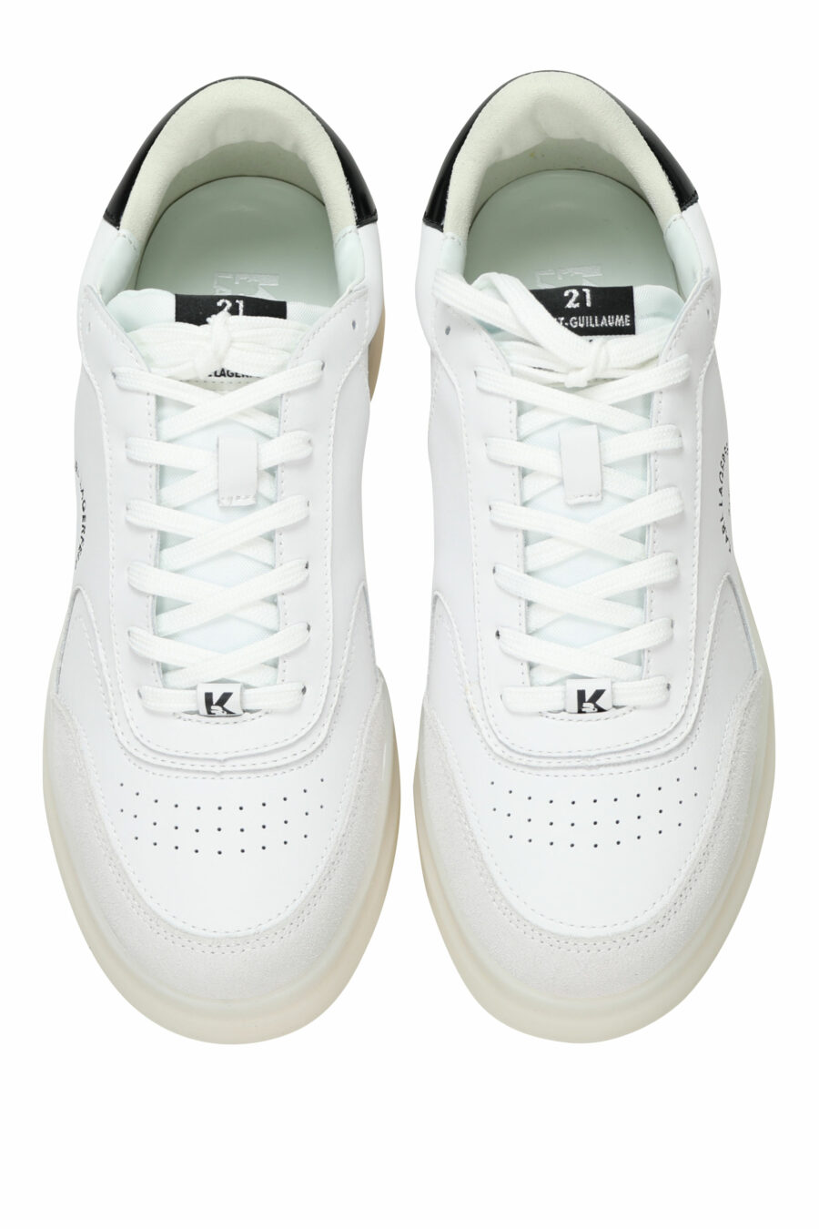 White trainers mix "brink" with mini-logo "rue st guillaume" - 5059529396984 4