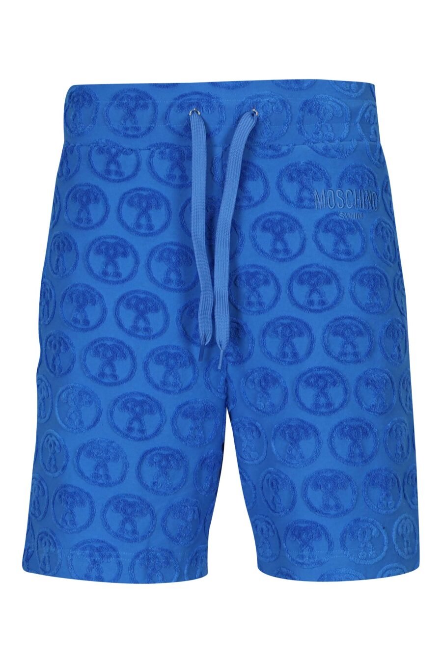 Pantalón corto azul "all over logo" doble pregunta - 667113684086