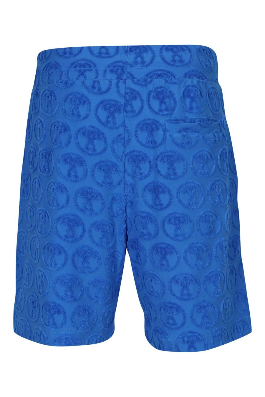 Pantalón corto azul "all over logo" doble pregunta - 667113684086 1