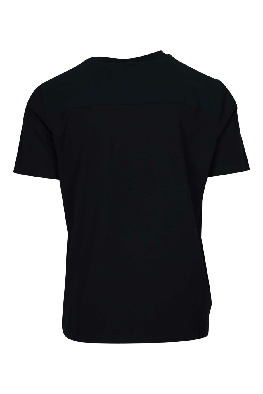 Schwarzes Strick-T-Shirt mit Logo - 8055721922492 1