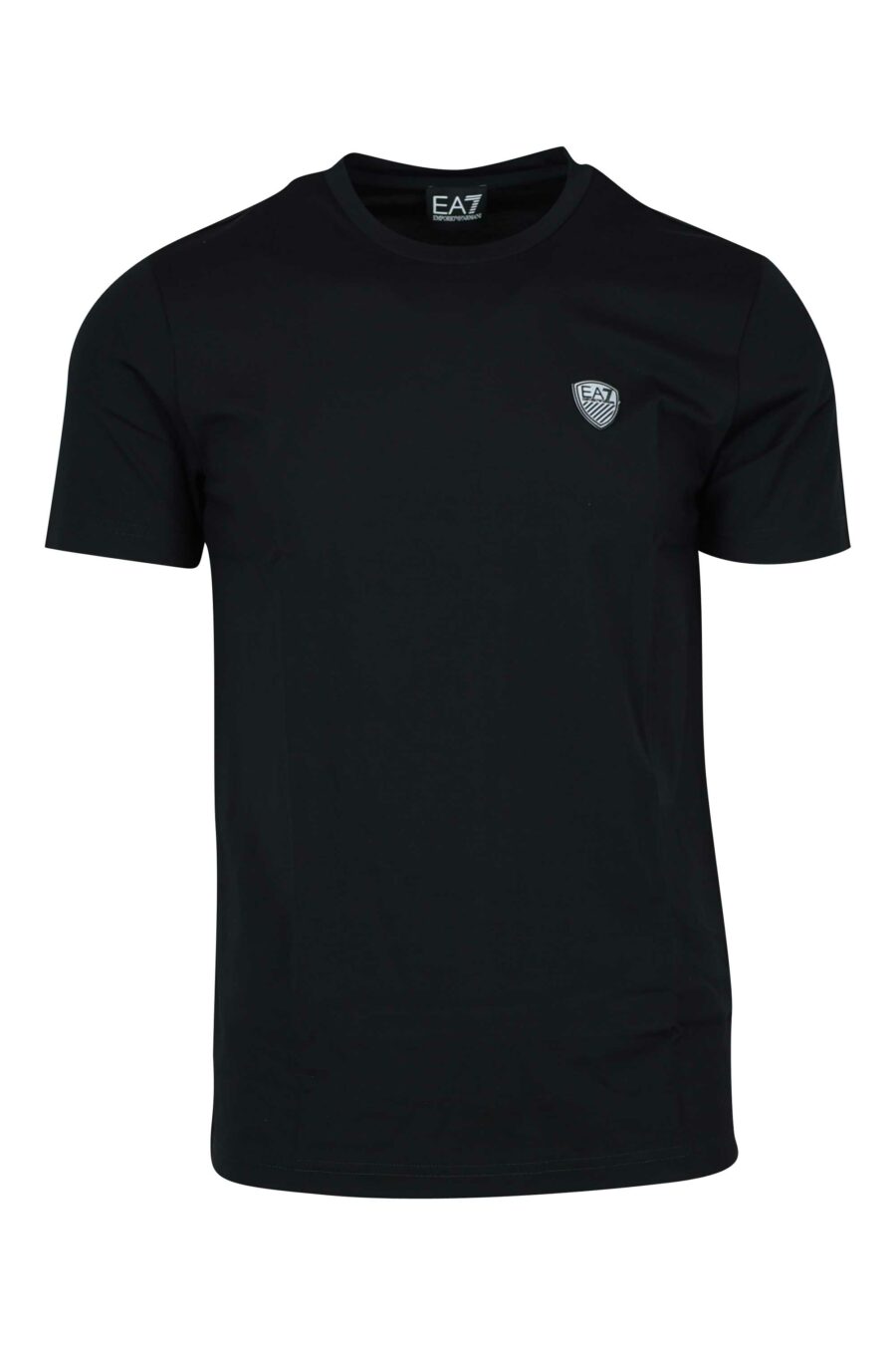 Camiseta negra con minilogo "lux identity" escudo - 8056787978973