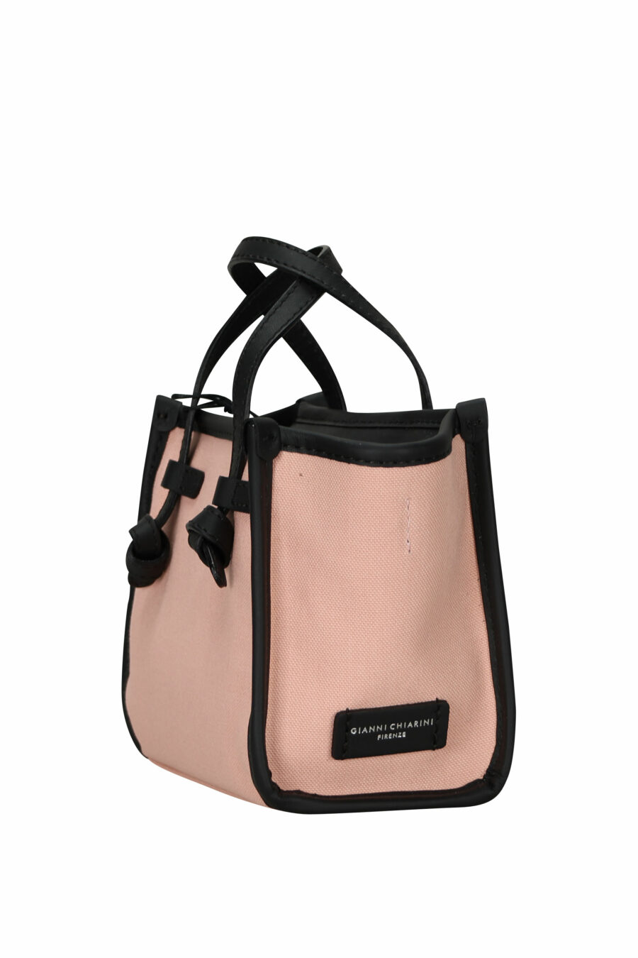 Mini shopper bag "Miss Marcella" pink and minilogo - 8057145223568 1