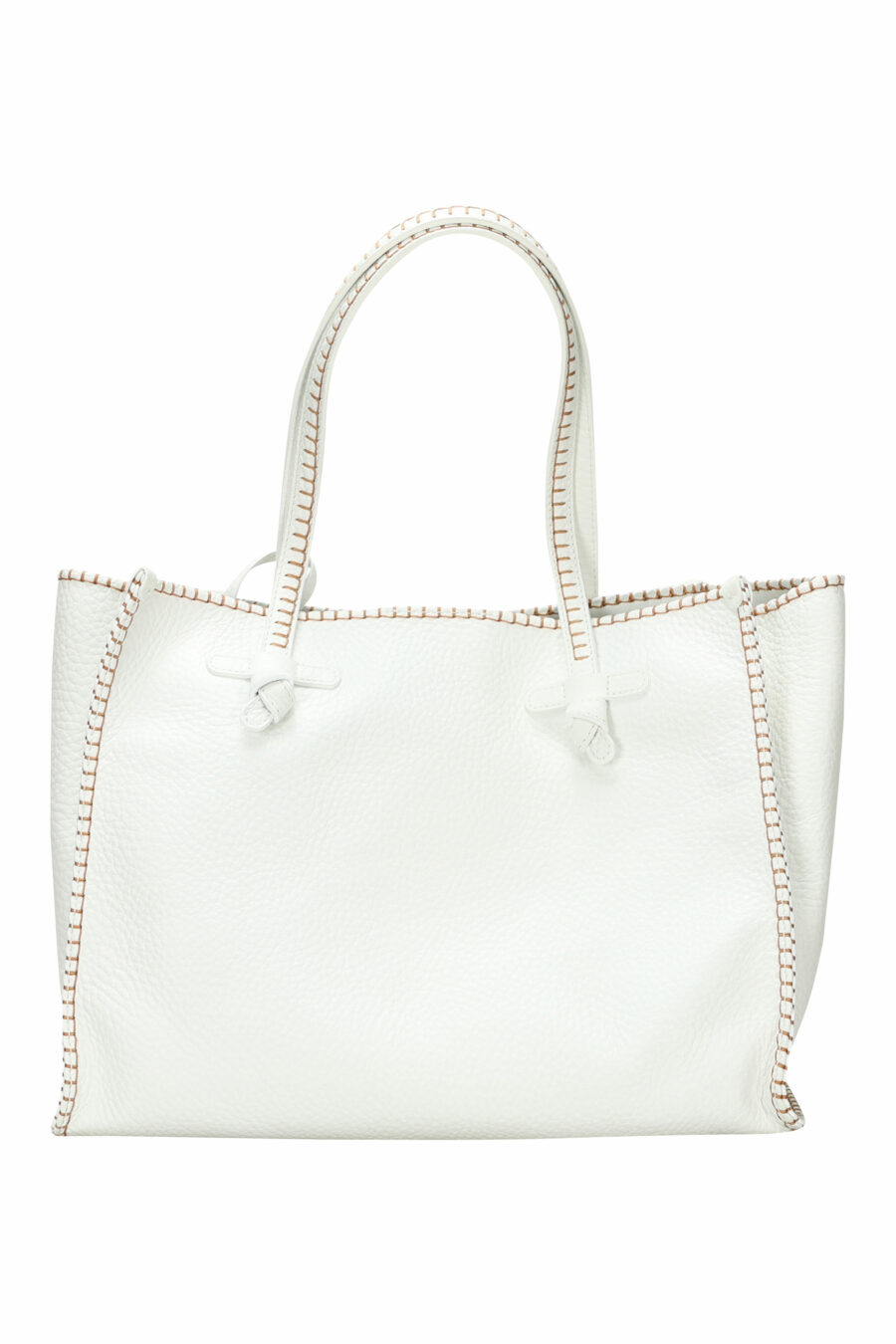 Shopper bag "Marcella" white and minilogo - 8057145900445