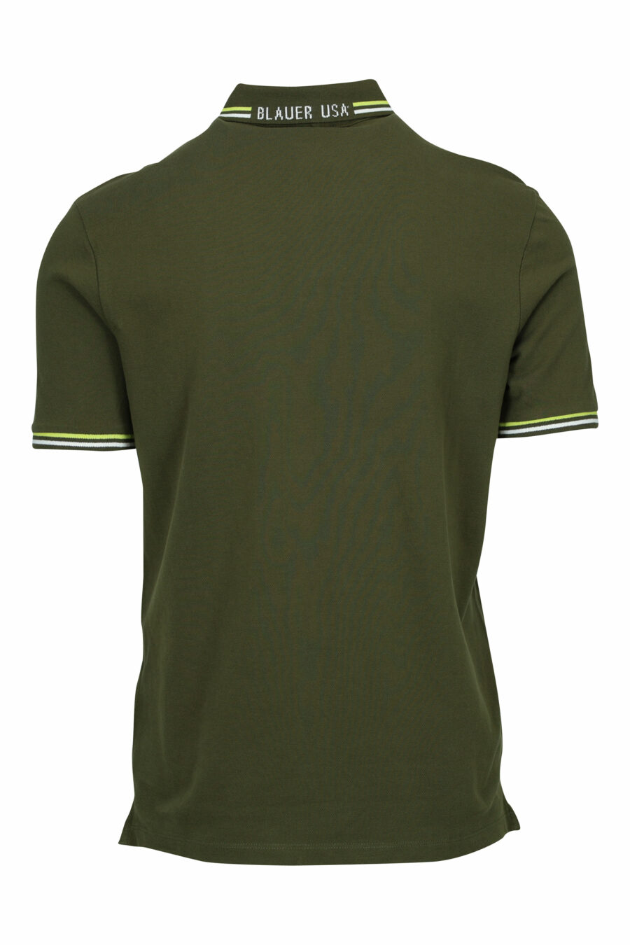 Polo vert militaire avec mini-logo - 8058610793272 1