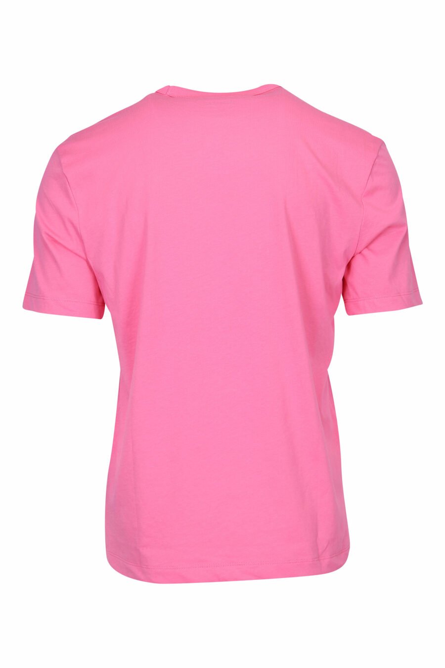 T-shirt rosa com maxilogo monocromático ao centro - 8058610799205 1
