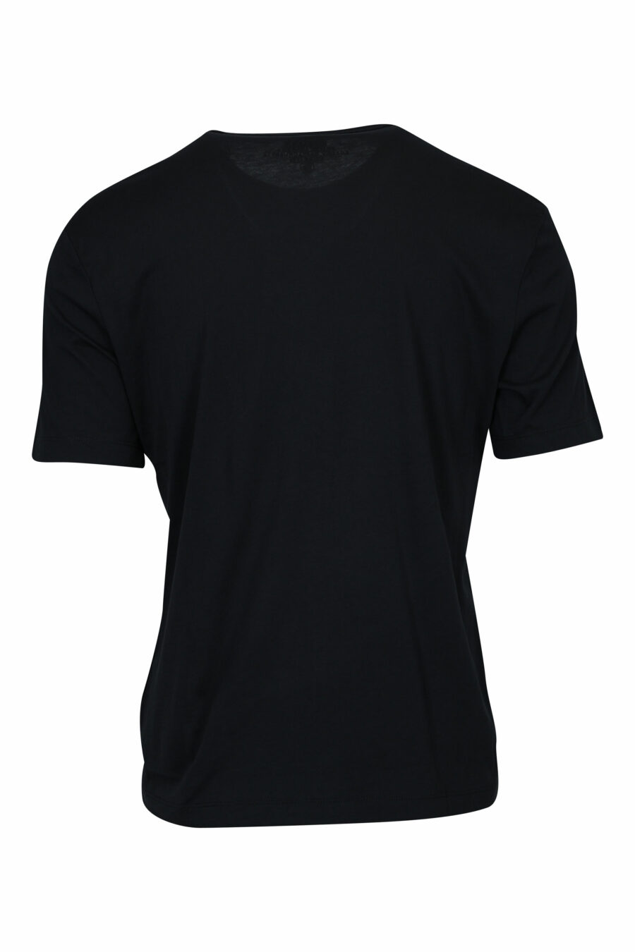 Black T-shirt with "spray" square logo - 8058610800086 1