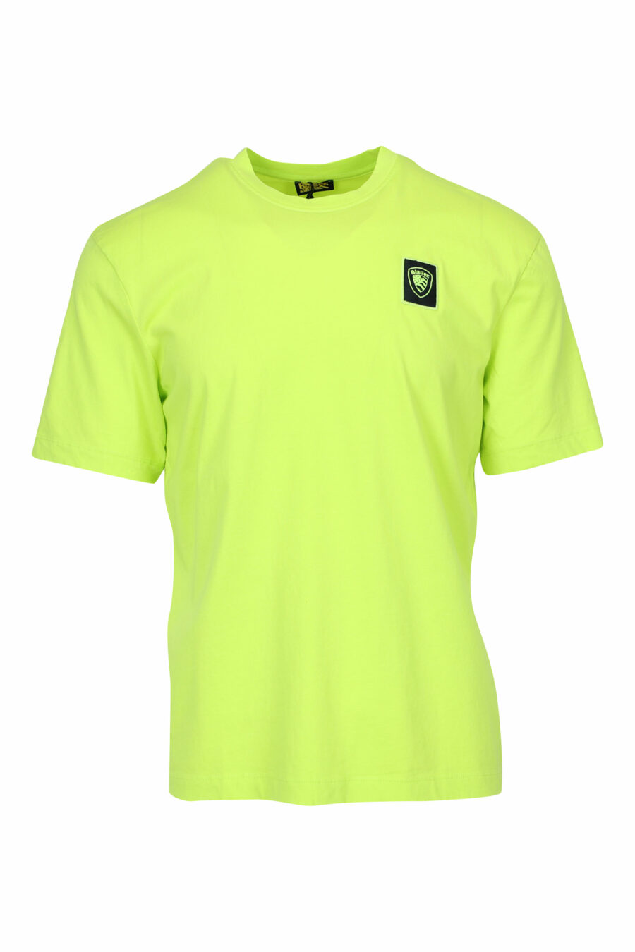 Yellow T-shirt with mini logo - 8058610829339