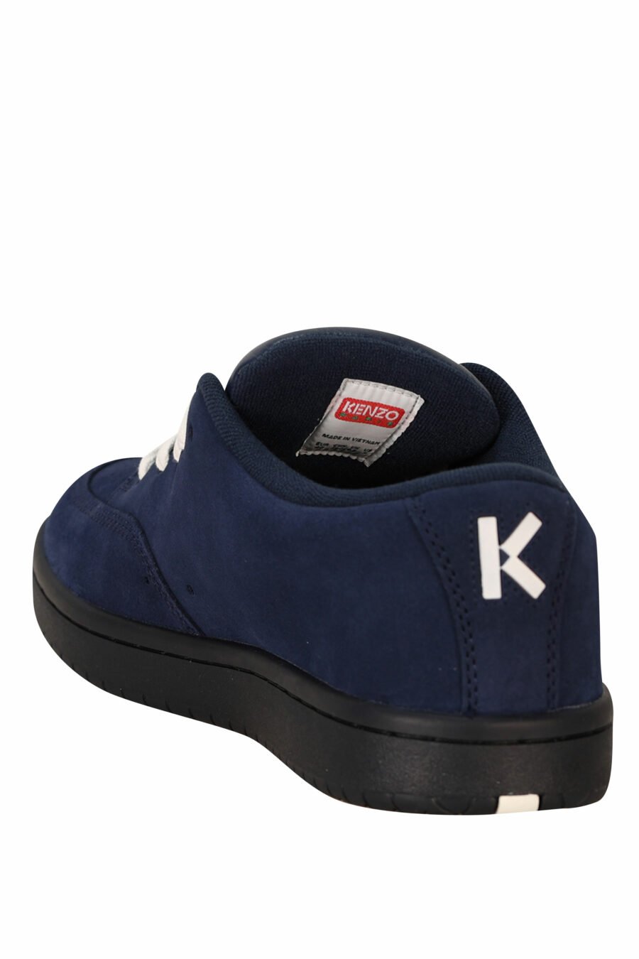 Dark blue "kenzo dome" slippers - 3612230653559 3