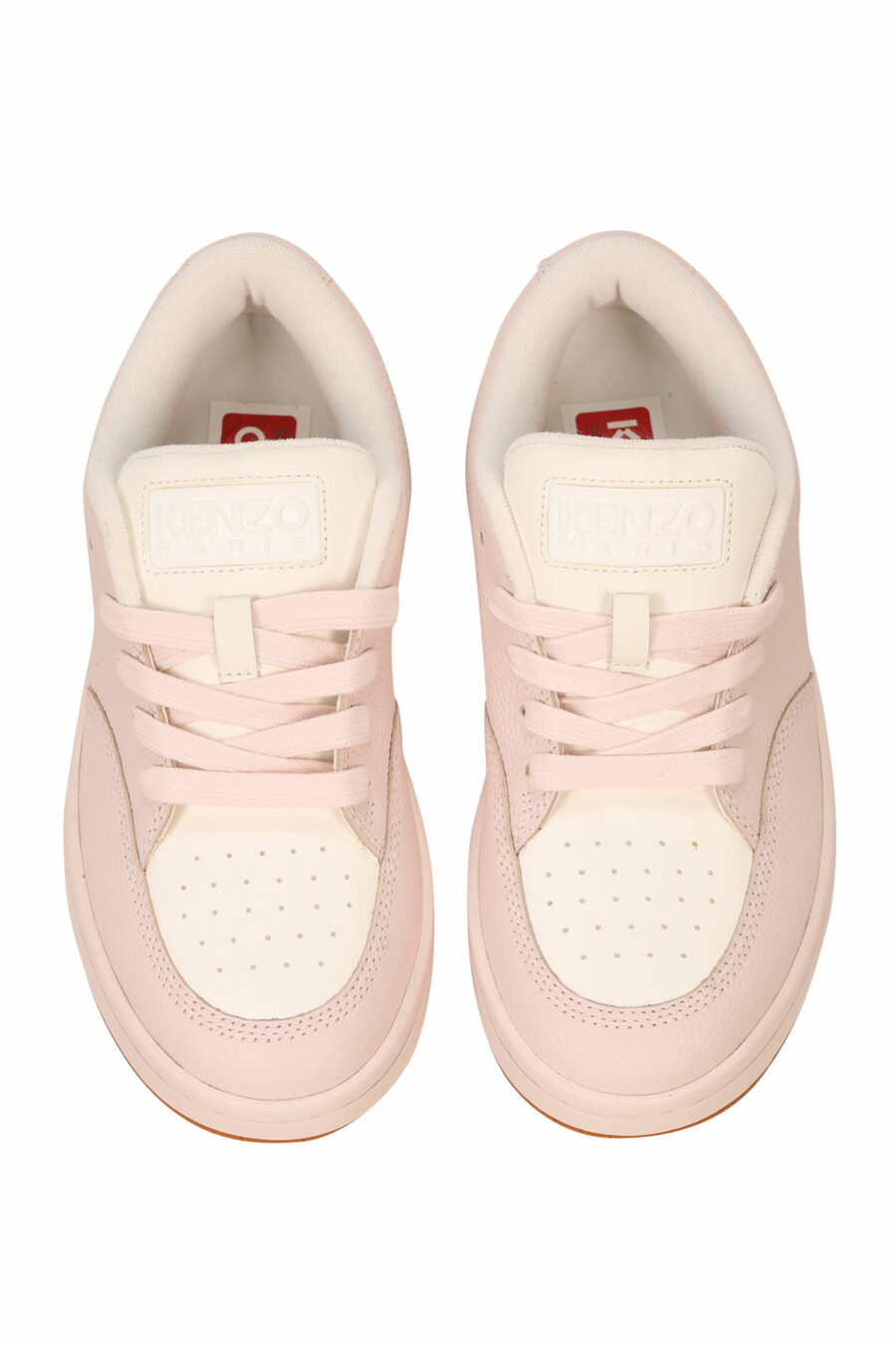 Zapatillas rosas "kenzo dome" con logo - 3612230654280 4