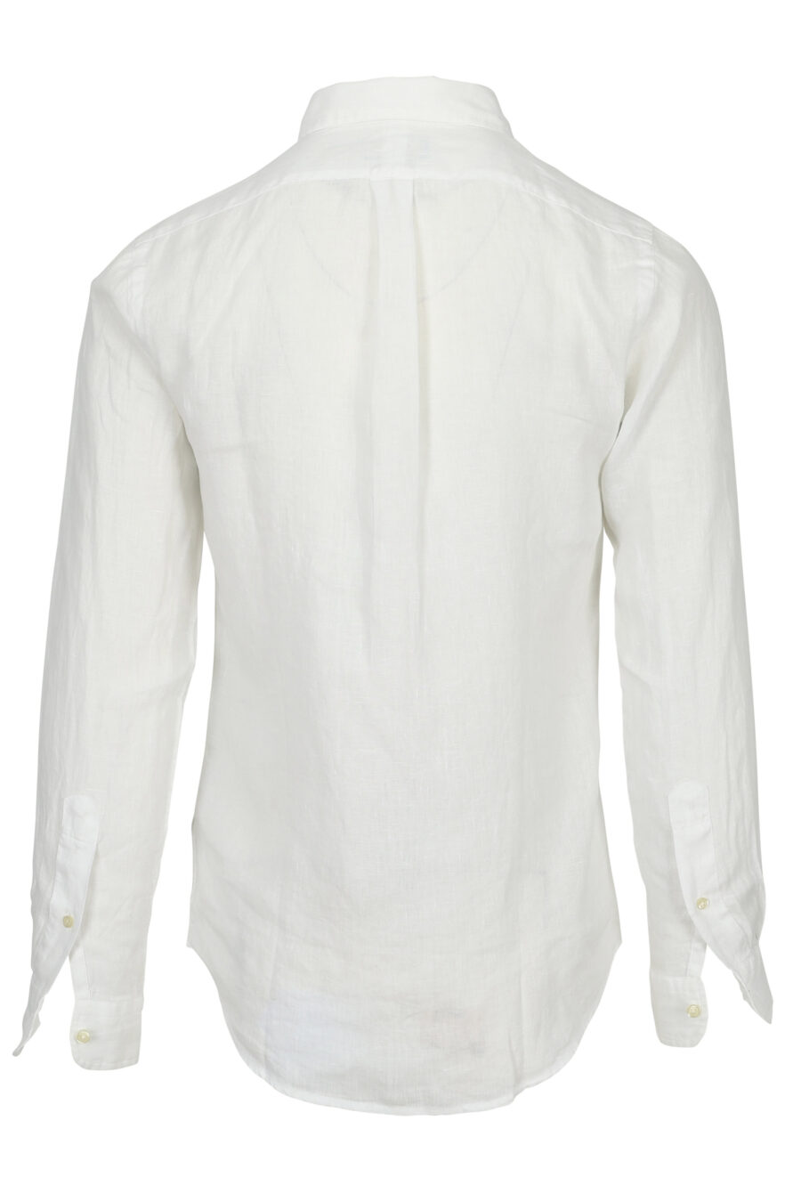 Camisa blanca con minilogo "polo" - 3616419391393 1