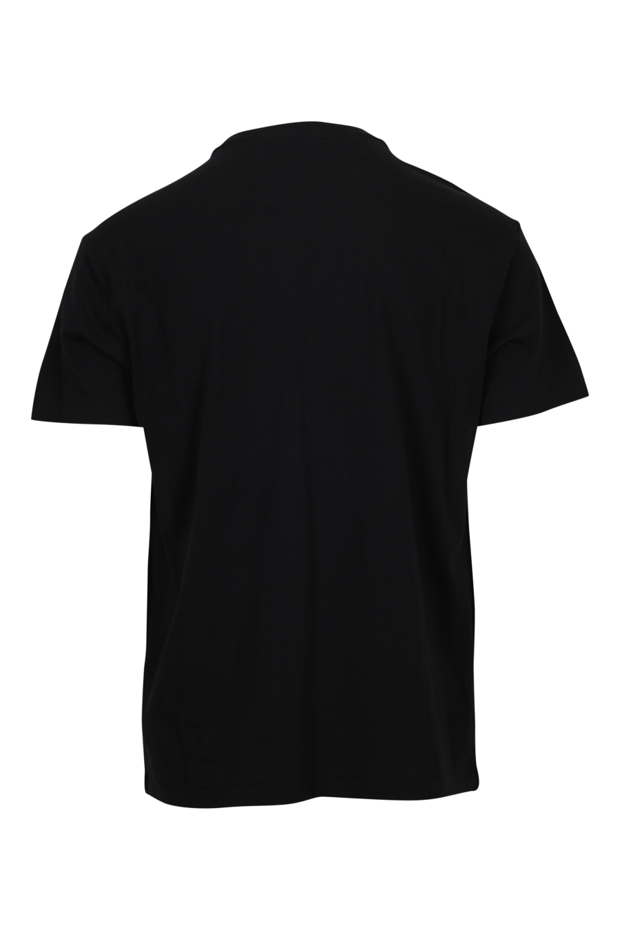 Camiseta negra con maxilogo "polo" en blanco - 3616535662735 1